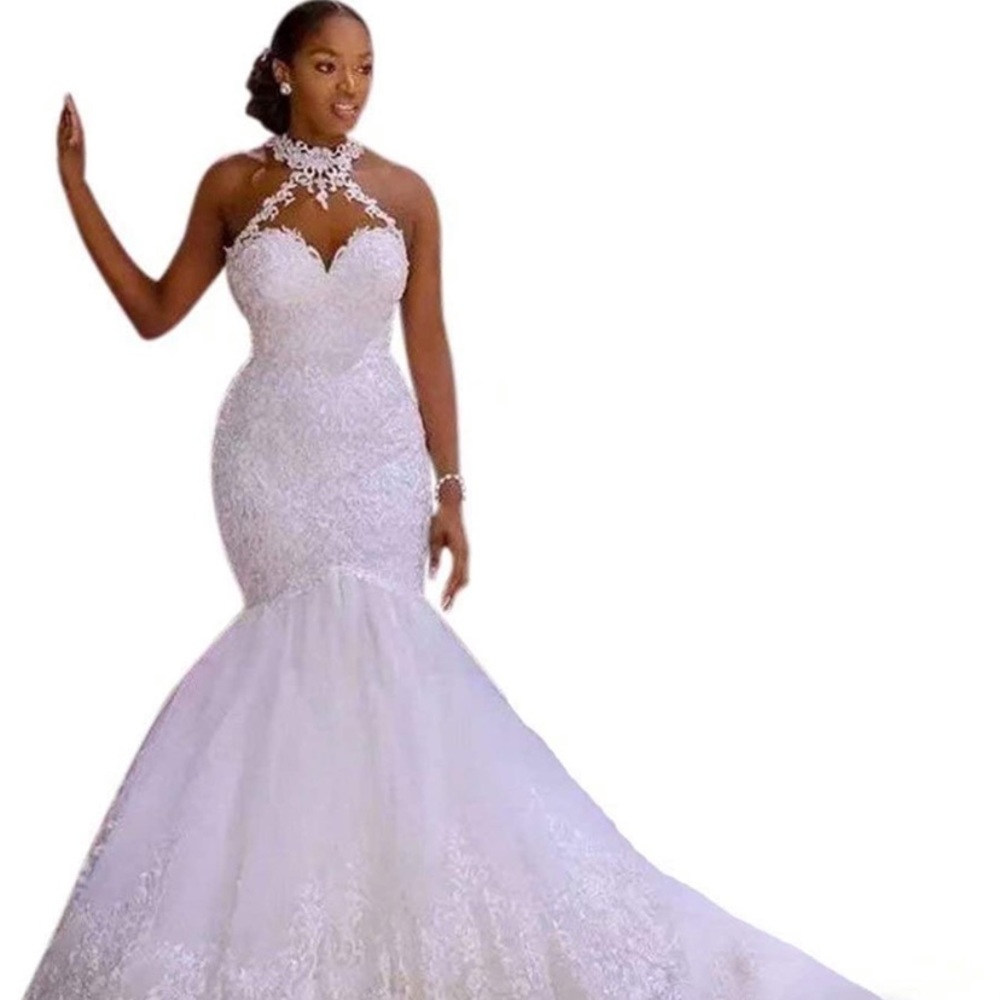 Size 12 white wedding dress